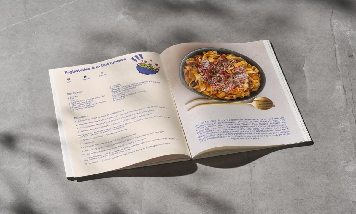 Recette tagliatelles